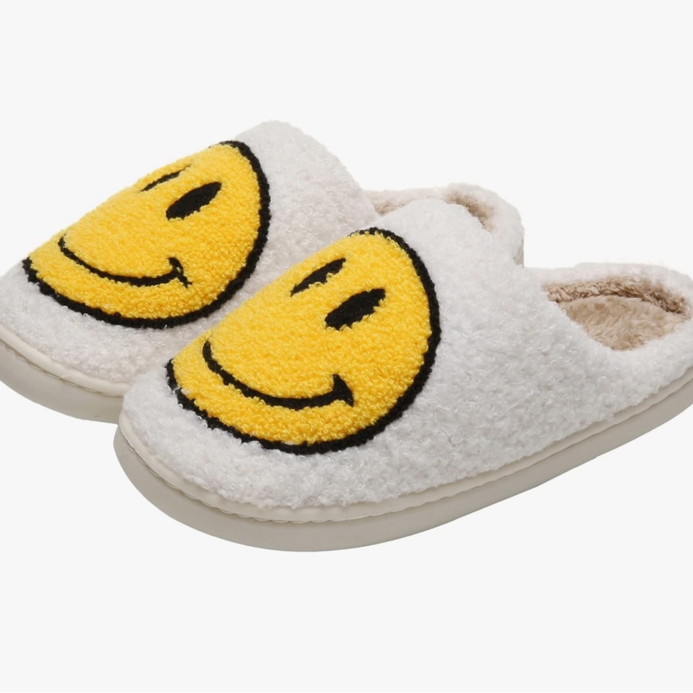 Smiley Face Slippers